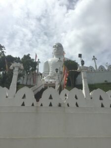 The great white Buddha